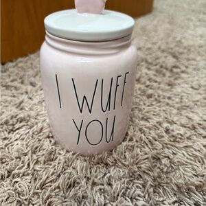Rae Dunn Pink Decor Jar